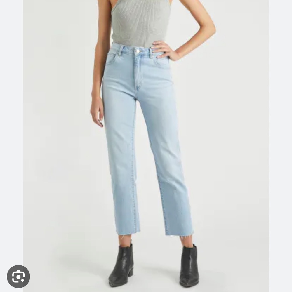 Rollas straight leg jeans size 27